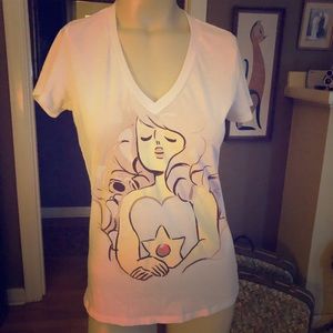 Steven Universe Rose Quartz V-Neck